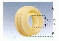 Universal Spülrohrverbinder Gummi INNEN 26-40 mm AUSSEN 50-60 mm