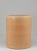 Produktbild Kerze mit 3 Dochte, champagner - 20x17 cm - 4005 - Dreidocht Indoor Kerze im rustikalen Landhaus-Stil, mit besonderer Leuchtkraft. 3 wick pillar candles. (Mit Filzgleiter)