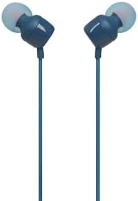 JBL T110 Intra-Auricolari con Comando e Microfono Universale, Blu