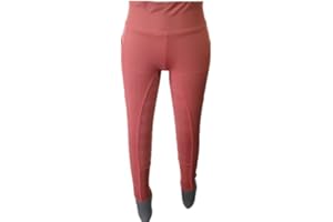 Cwell Equine NEW Full Silicone Grip Rajstopy do jazdy konnej bryczesy kieszeń na telefon Marsala