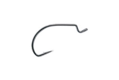 Mustad UltraPoint Big Mouth Wide Gap Soft Plastic Hook with 1 Extra Strong Hook and Offset Shank (Pack of 5)
