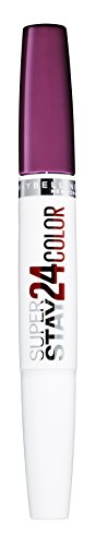 Maybelline New York Make-Up Lippenstift Superstay 24h Color liquid Lipstick Wildberry / Dunkles Lila mit 24 Stunden Halt, 1 x 5 g