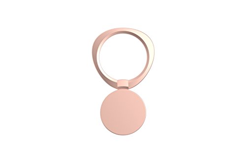 KronyaÂ® | Portamonitor per smartphone ruotabile a 360 Â° | Car Finger Fitness Holder Mount Cellulare Anello Ring Holder Supporto sportivo Apple iPhone iPad 7 8 10 X Samsung Galaxy S8 2 (Oro rosa)