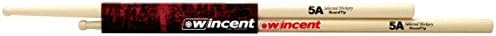 Wincent - 5A Round Tip Hickory Drumsticks (pair)