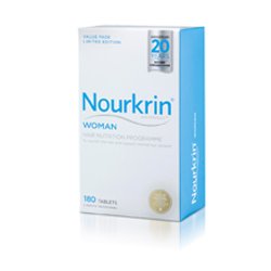Price comparison product image 1 Pack of Nourkrin Nourkrin Woman 3 Month Supply 180 Tablet