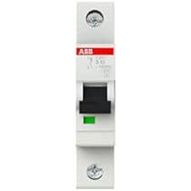 ABB 2CDS251001R0635 System Pro M Compact Miniature Circuit Breaker, Single Pole, Type B, 63 A Rated Current, 88 Mm H X 17.5 Mm W X 69 Mm D