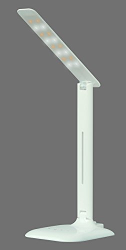 Preisvergleich Produktbild TRANGO® TG7490-016 LED Schreibtischlampe 6.0Watt Tischleuchte zusammenfaltbar 4Stufen Schalter dimmbar mit eingebautem USB-Anschluss zum Aufladen von Smartphones iPhone Samsung HTC 3 verschiedenen Lichtfarbe