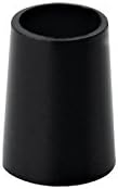 Ferrule black 3/4" tall for taper tip iron shafts 0.355" (quantity 9)