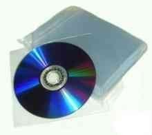 Premium 100 Micron CD-Sleeve mit Lasche dragontrading® 100 Stück - 2