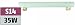 Produktbild Linestra-Linienlampe 220-240V, 35W, Sockel S14, ØxL 30x300mm, 220Lm