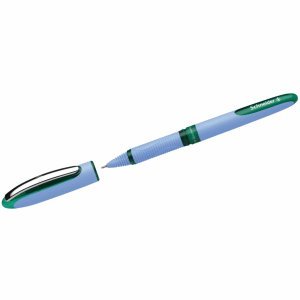 Preisvergleich Produktbild Schneider 10 x Tintenkugelschreiber One Hybrid N 0,5mm grün