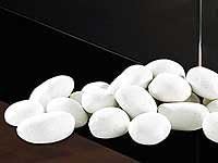Carlo Milano Decorative Stones White for Decorative Bioethanol Fire