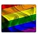 Produktbild Smoomfly Mouse Pad Natural Rubber Mousepad IMAGE ID: 27261166 Rainbow Gay Pride Flag by Smoomfly