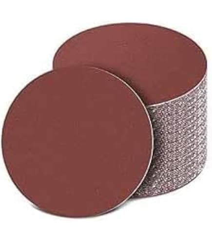 50 Dischi Abrasivi 150mm | Grana 60-600 | Per Legno E Metallo | Ossido Alluminio - Foto 4