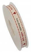 Preisvergleich Produktbild Dekoband love natur 15mm15m