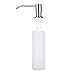 Produktbild Roundhouly Einbau Seifenspender, 300ml Edelstahl Spülmittelspender Seifenschaumspender Küche Spülbecken Zubehör, Nachfüllbar, Für Küche Badezimmer