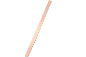 JYVING 1 pz Striscia di Rame T2 Cu Metallo Barra di Rame Piastra con Elevata Purezza 2mm Spessore 10x250mm per Parti CNC FAI DA TE