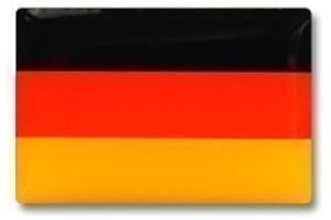 YANTEC PINS Yantec Flaggenpin Deutschland Pin rechteckig