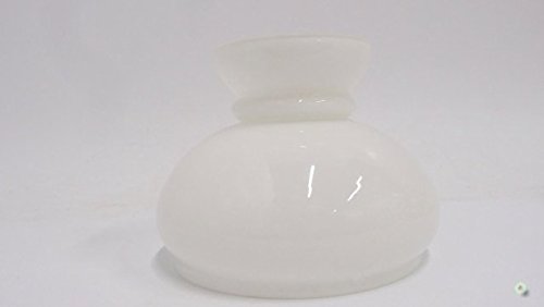 Petroleumlampenschirm 125 168 150 mm Glas weiß Vestaschirm Ersatzglas Öllampe
