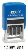 Preisvergleich Produktbild Datumstempel Mini-Dater COLOP S120 selbstfärbend