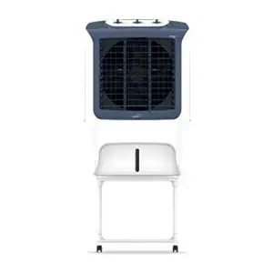 V-Guard F50T Desert Air Cooler - 50 L, White and Dark Blue