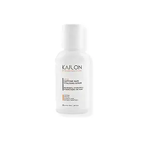 Kailon Caffeine Hair Vitalizing Serum - Nourishes, Hydrates, Strengthens Hair - For Men & Women - 50 Ml - 1.69 Fl Oz