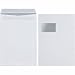 Produktbild 250 x Herlitz Versandtasche C4 selbstklebend mit Fenster weiß 90g/qm