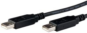 USB A Male to USB A Male 2m Cable - Black