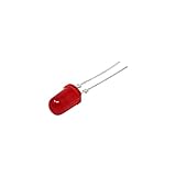 vishay heide ausbildung  4x TLUR5401 LED 5mm red 4-15mcd 30° Front convex Pitch2.54mm VISHAY TELEFUNKEN