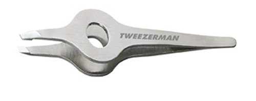 Tweezerman Classic Stainless Steel Wide Grip Slant Tweezer