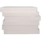 Lot De 6 Galettes De Chaise En Mousse - 40x40x3 Cm, à Recouvrir, Pour Tapisserie Ou Création D'assise Lot De 6 Galettes De Chaise En Mousse - 40x40x3 Cm, à Recouvrir, Pour Tapisserie Ou Création D'assise