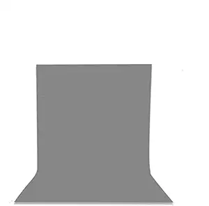 IshMukh 8x12ft Polyester Wrinkle Resistant Backdrop Background Clothe for Photography Portrait Televison Photo Booth Video Photoshoot for Background Screen Video Recording Background Curtain (Grey)