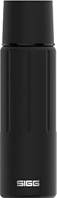 Sigg Gourde Isotherme Gemstone Obsidian Unisex-Adult, Noir, 0.5