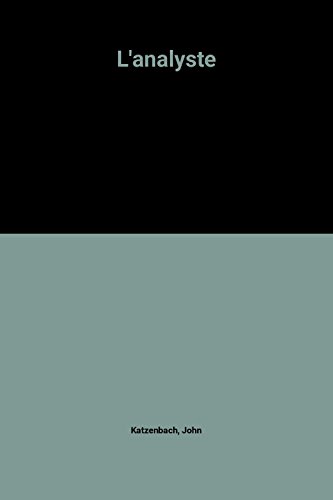 couverture de : L' analyste