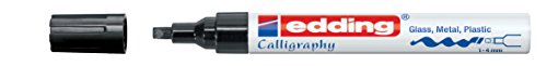 edding Glanzlack-Marker Kallografie 755 creative, 1 - 4 mm, schwarz