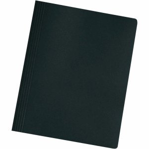 Preisvergleich Produktbild 25 x Herlitz Schnellhefter Karton schwarz intensiv