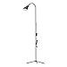 Produktbild Stehlampe Bodenlampe Dimmbare LED Moderne Stehlampe Schwarz Flexibles Schwanenhals-stehendes Leselicht mit Stabiler Basis, doppelte Farbtemperatur-stehende Leselampe für Wohnzimmer, Büro Schlafzimmer