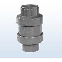 PVC Rückschlagventil mit O-Ring, 2x Klebemuffe, 25 mm