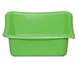 Polietileno 85 L 049 kg 32 x 32 cm alto. 13 cm. Color verde.