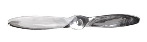 Deko Propeller A110, Skulptur Wanddeko, Aluminium, 118x12x8cm - 3