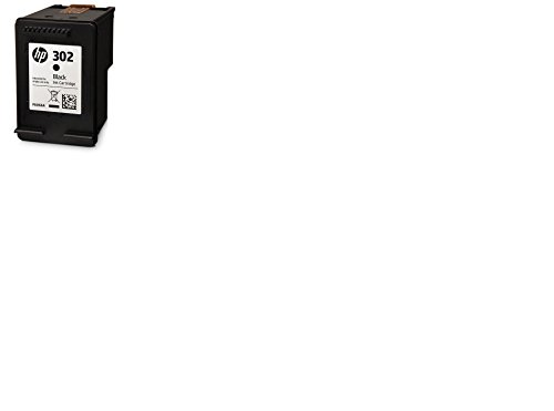 Original Tinte passend für HP Envy 4524 e-All-in-One HP 302 , F6U66A F6U66AE - 1x Premium Drucker-Patrone - Schwarz - 190 Seiten - 3,5 ml