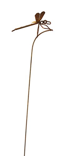 Gartenstecker Edelrost – Libelle – Höhe 86 cm - 5