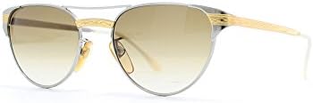 Dibi CH08 PO Silver Gold Square Certified Vintage Sunglasses For Womens