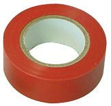 Preisvergleich Produktbild Isolierband, rot, 10m