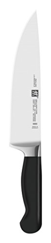 Zwilling Pure Kochmesser, 200 mm (Rostfreier Spezialstahl, Zwilling Sonderschmelze, Kunststoff) schwarz