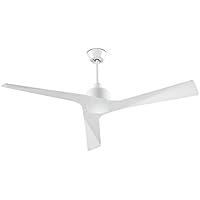 Leds-c4 mogan - Ventilador mogan palas reversible blanco brillante