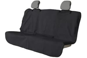 AzulLanse Auto-Sitzschoner Rücksitze Universell,150 * 140cm,Wasserdicht,Frottee,Schweißaufnahme,Sitzschoner universal Sitzbezüge Auto,Autositzbezüge Rücksitze,Zubehör für Autositze(Rücksitze-schwarz)