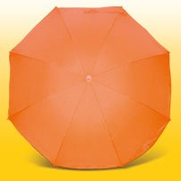 Preisvergleich Produktbild Sonnenschirm "Eisbrchen" in orange