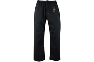 VADER SPORTS EST.2001 WITH YOU ALL THE WAY Vader Karate Pants Kids Adult Unisex Martial Arts Training Competition Tournament Pants Gi Polly Cotton Fabric Kick Boxing Aikido Kung Fu Pants