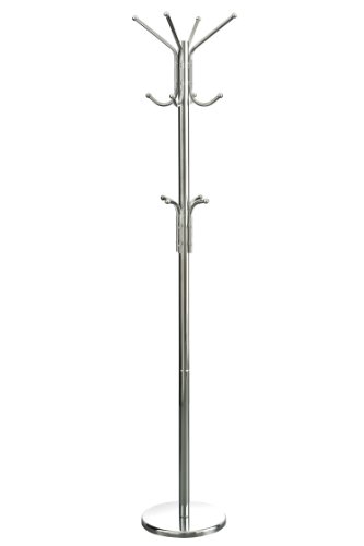Premier Housewares Appendi abiti cromato da pavimento, 178 cm